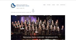 Desktop Screenshot of beekerliedertafel.nl